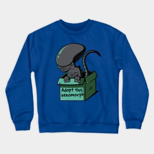 Adopt this xenomorph Crewneck Sweatshirt